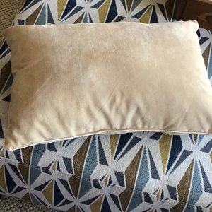 Light Beige Throw Pillows (2)